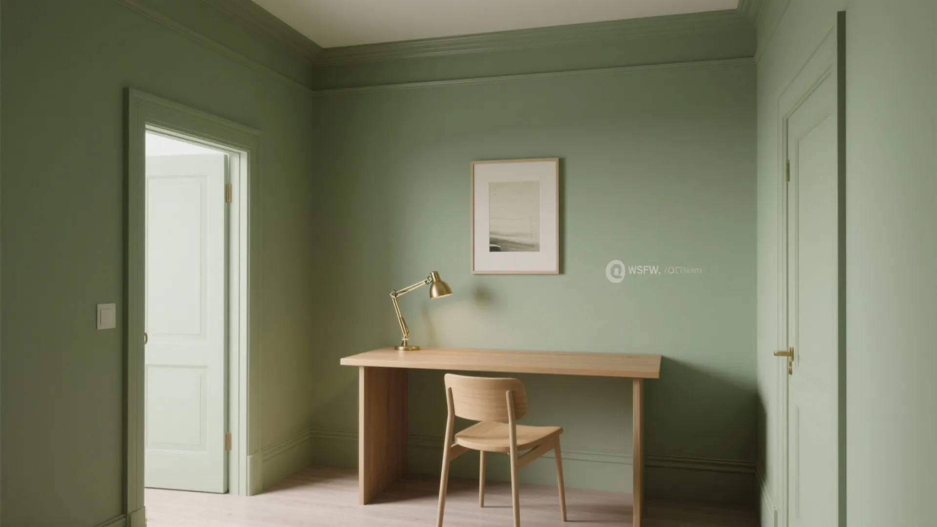 Monochrome Color Drenching (Walls, Trim, Ceiling)