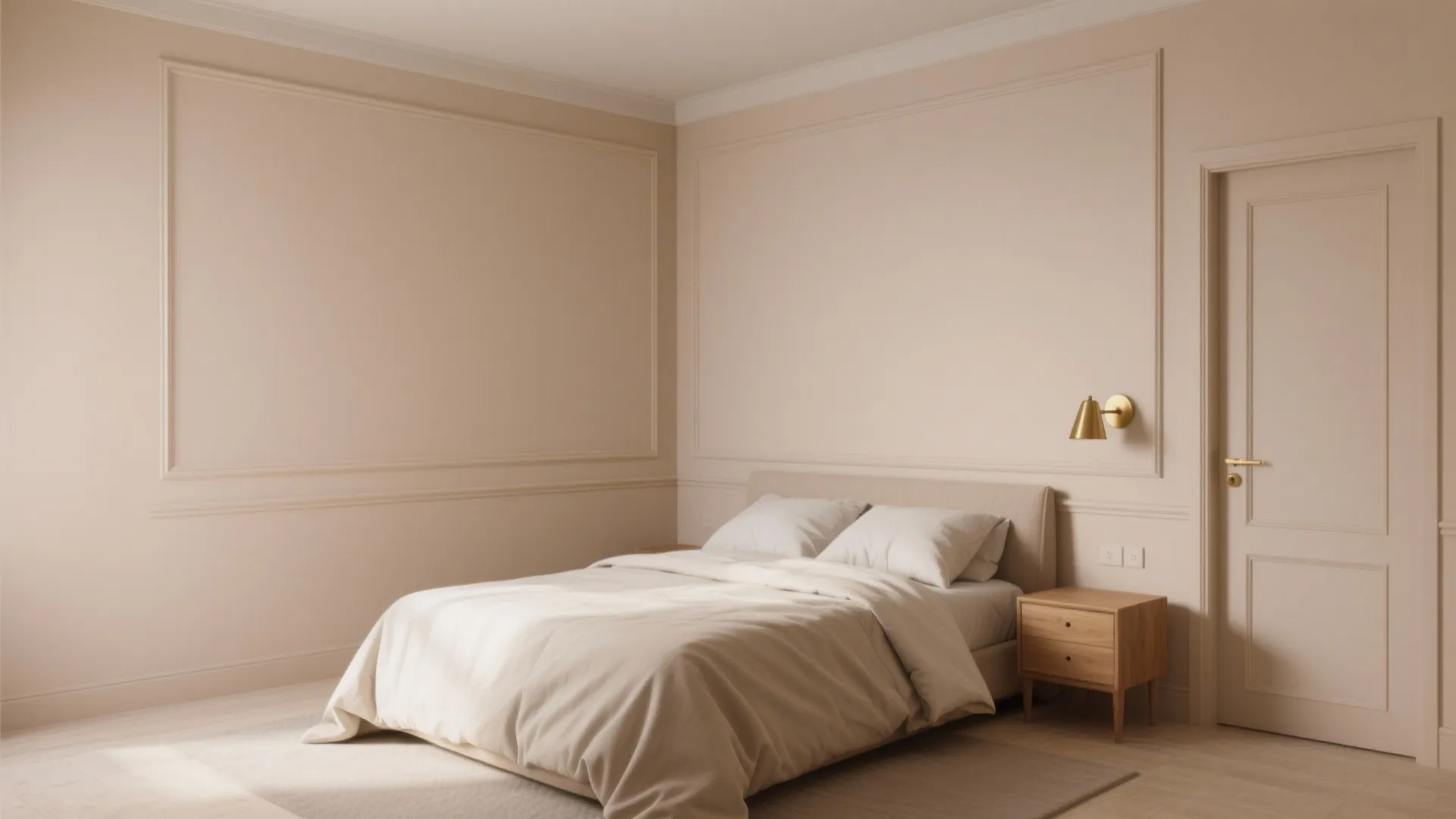 Color Drenching in One Pale Hue