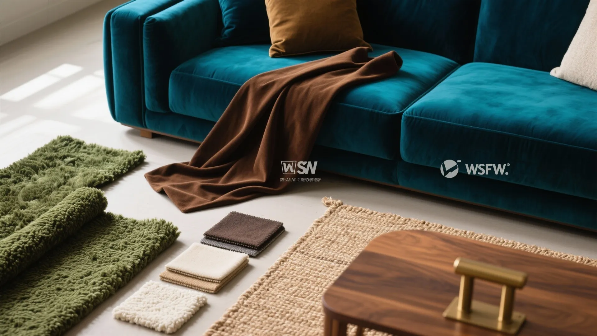 Color-Forward Sofas: Velvet, Bouclé, and Bold Neutrals