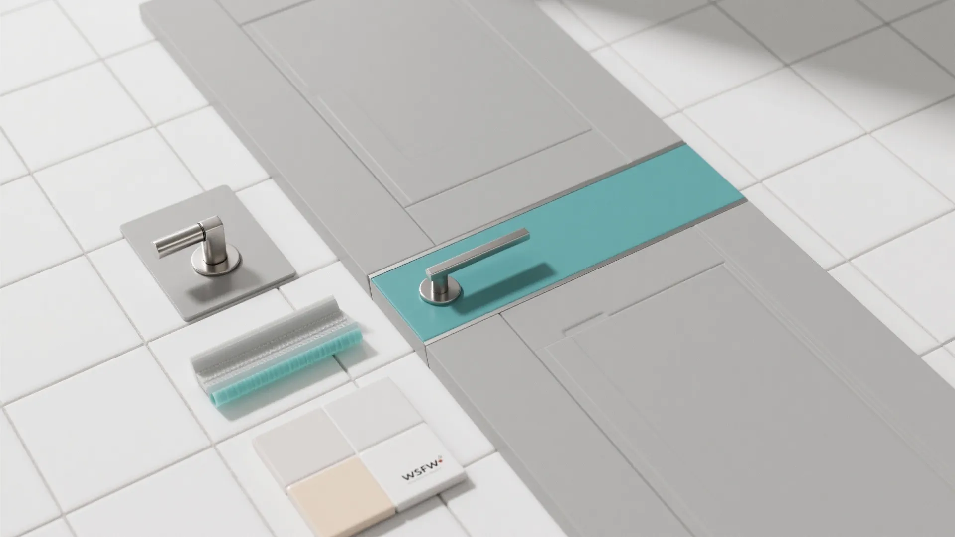 Idea 4: Color-Blocked Panels That Lift Small Rooms