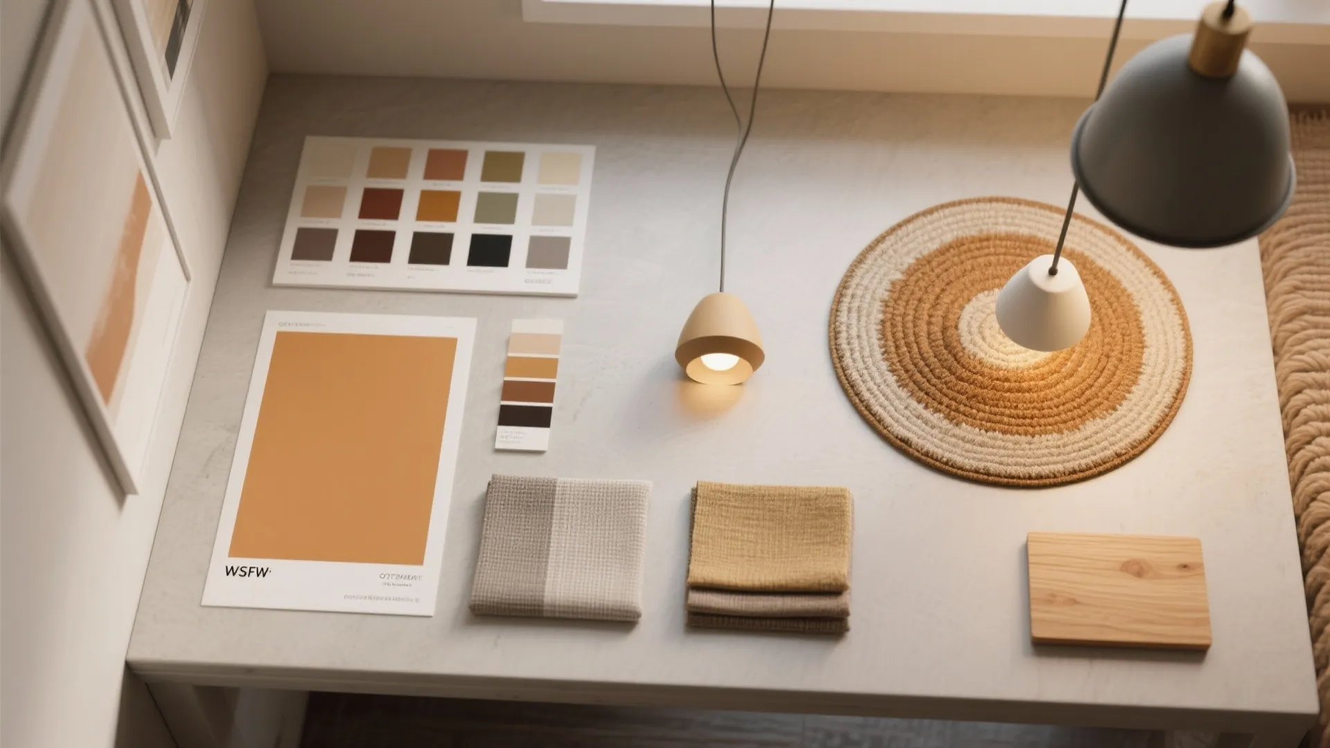 3. Zone with color and lighting, not walls