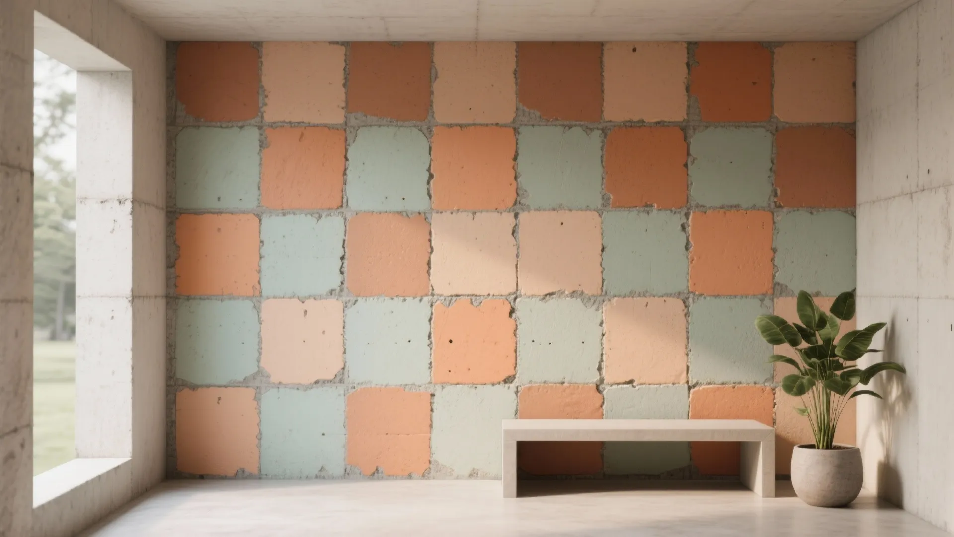 1. Color Grid — controlled chaos