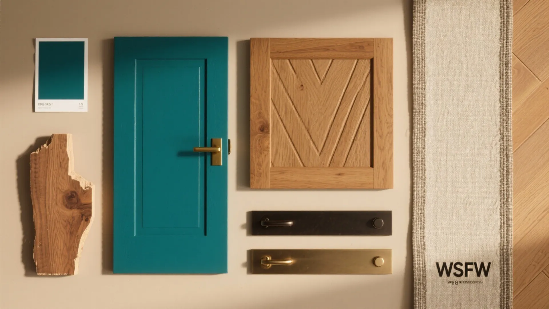 Color, Texture, and Hardware: Make It a Statement