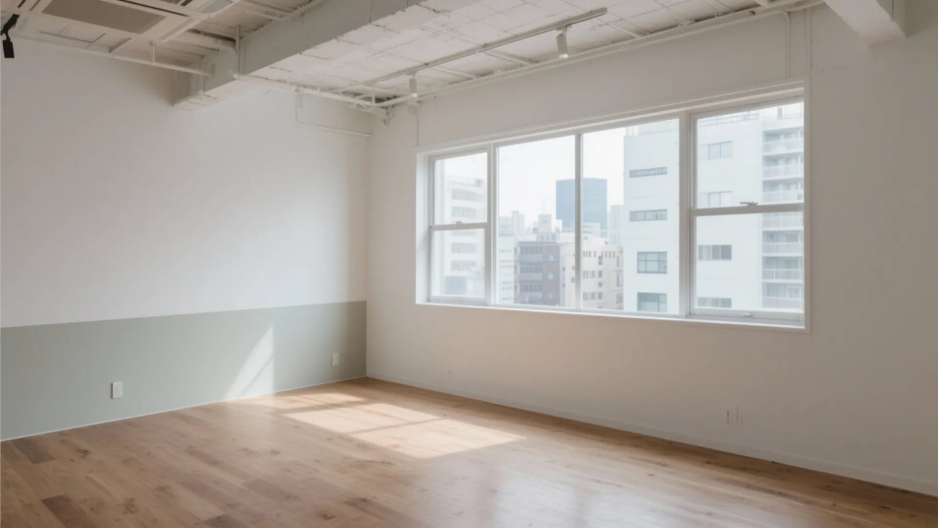 色と光で“高さ”を演出：動線規画と日照に合わせた配色計画