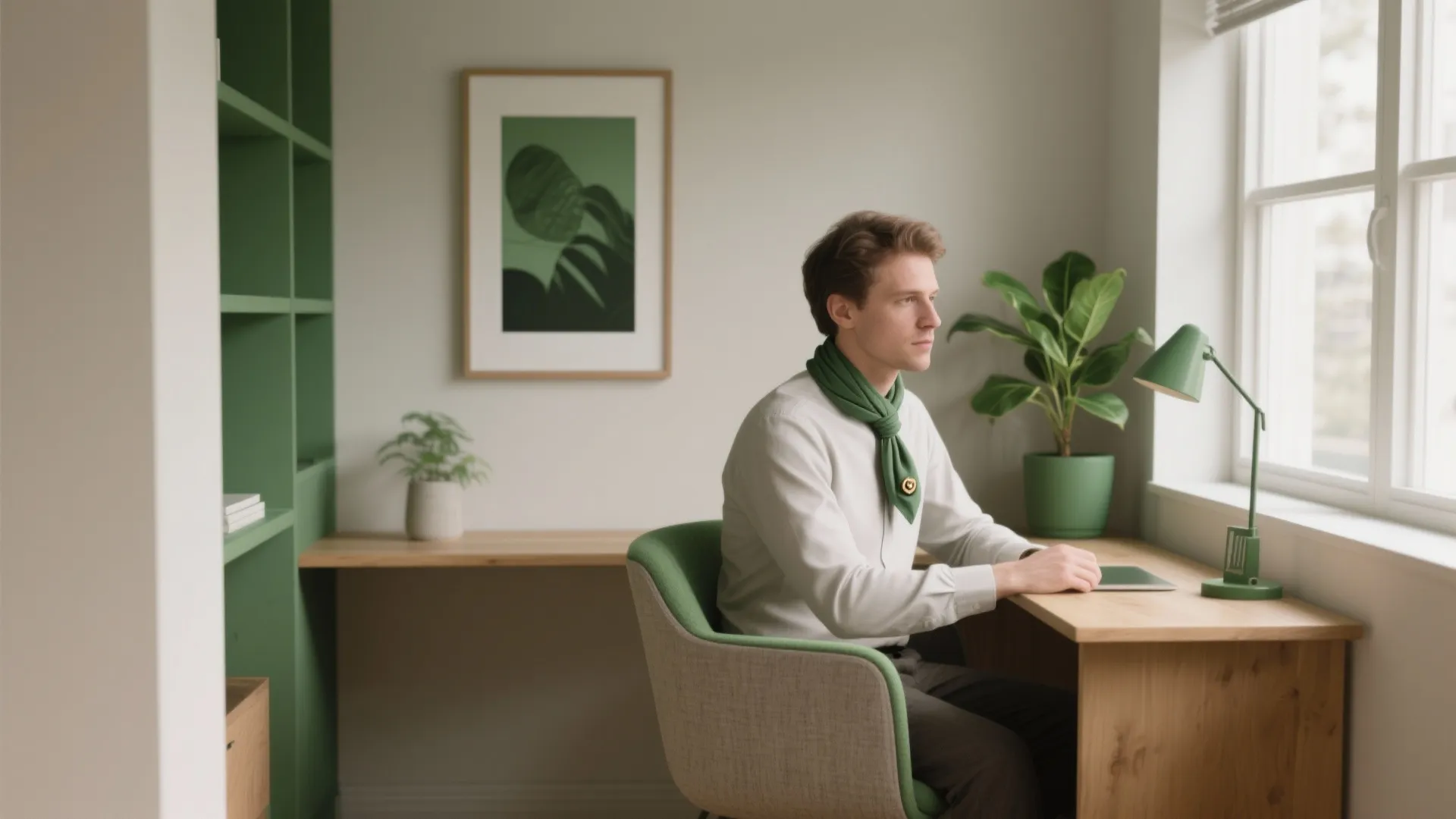 2. Color-Match to Your Workspace