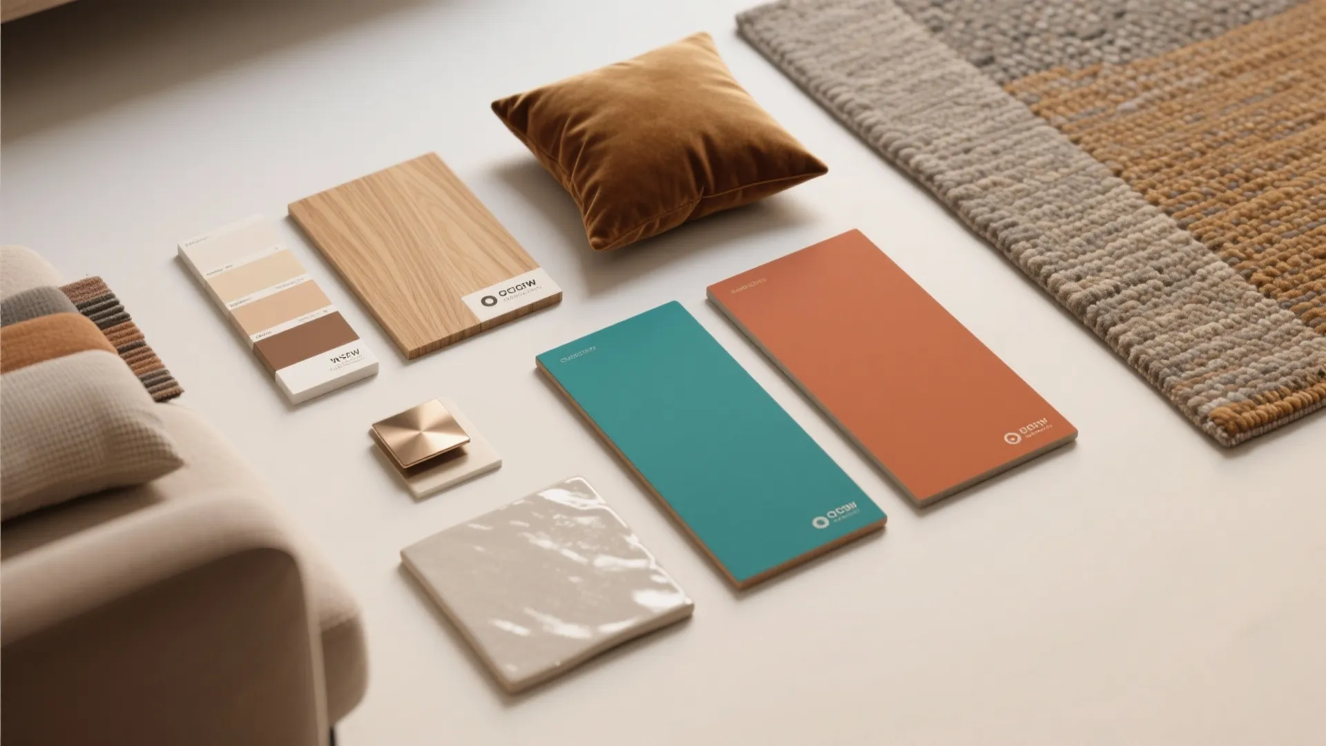 5. Cohesive color story with pops of contrast