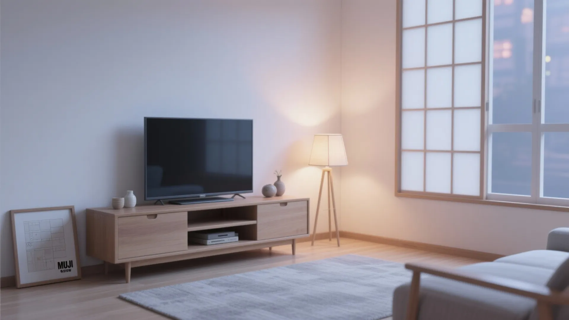 色と素材で“歩数の疲れ”を中和する（日式風格の静けさ）