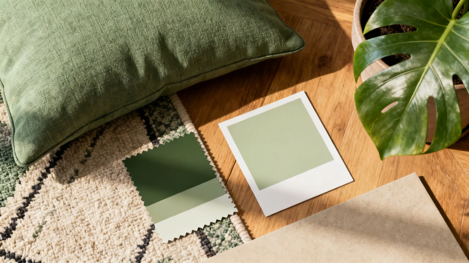 4. Mirror colors from the room