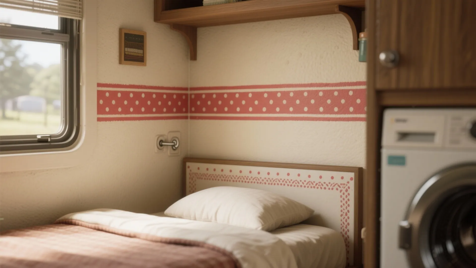 5. Try a smart color pop with small-scale patterns