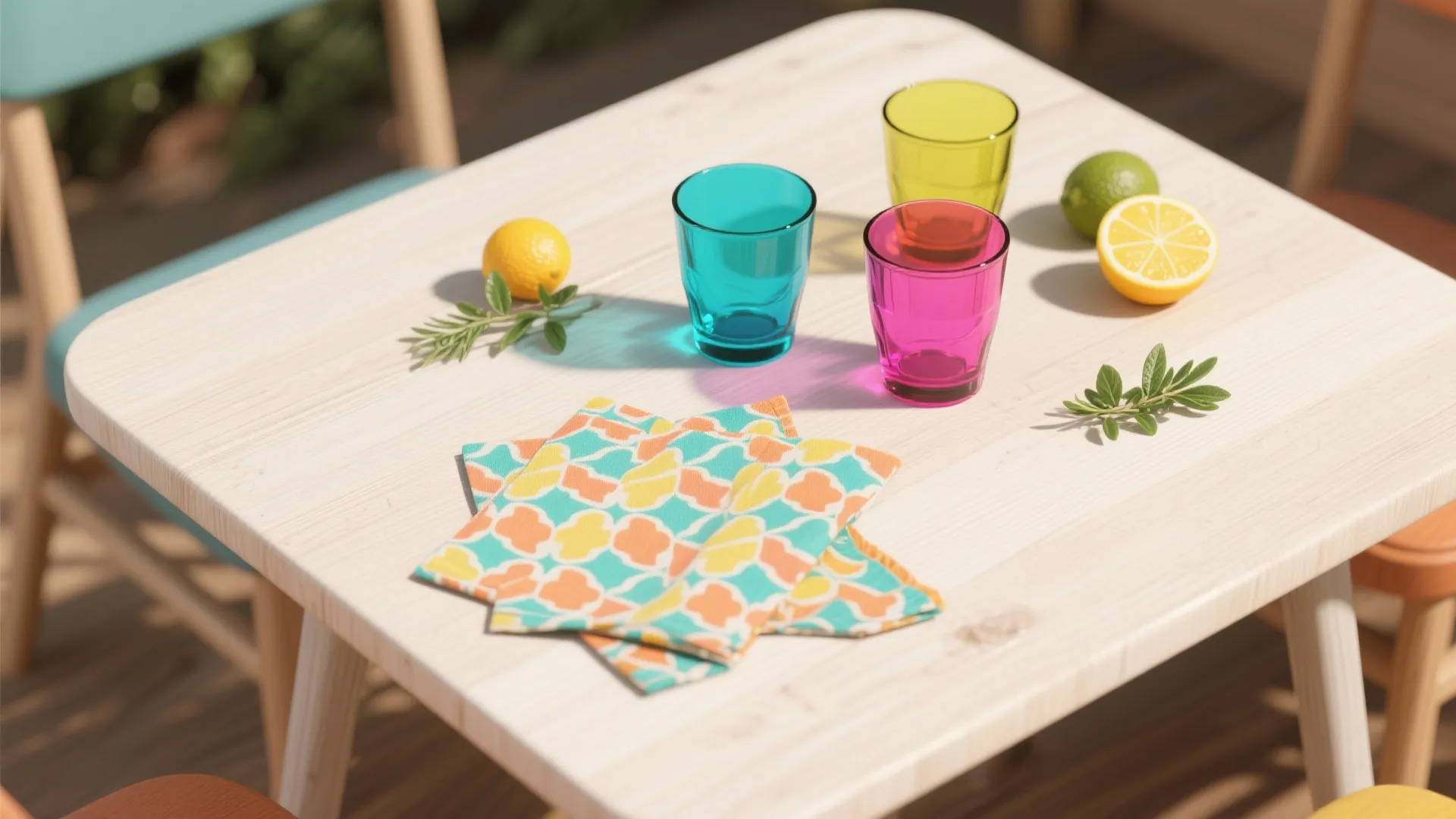 3. Color Pop with Budget Finds