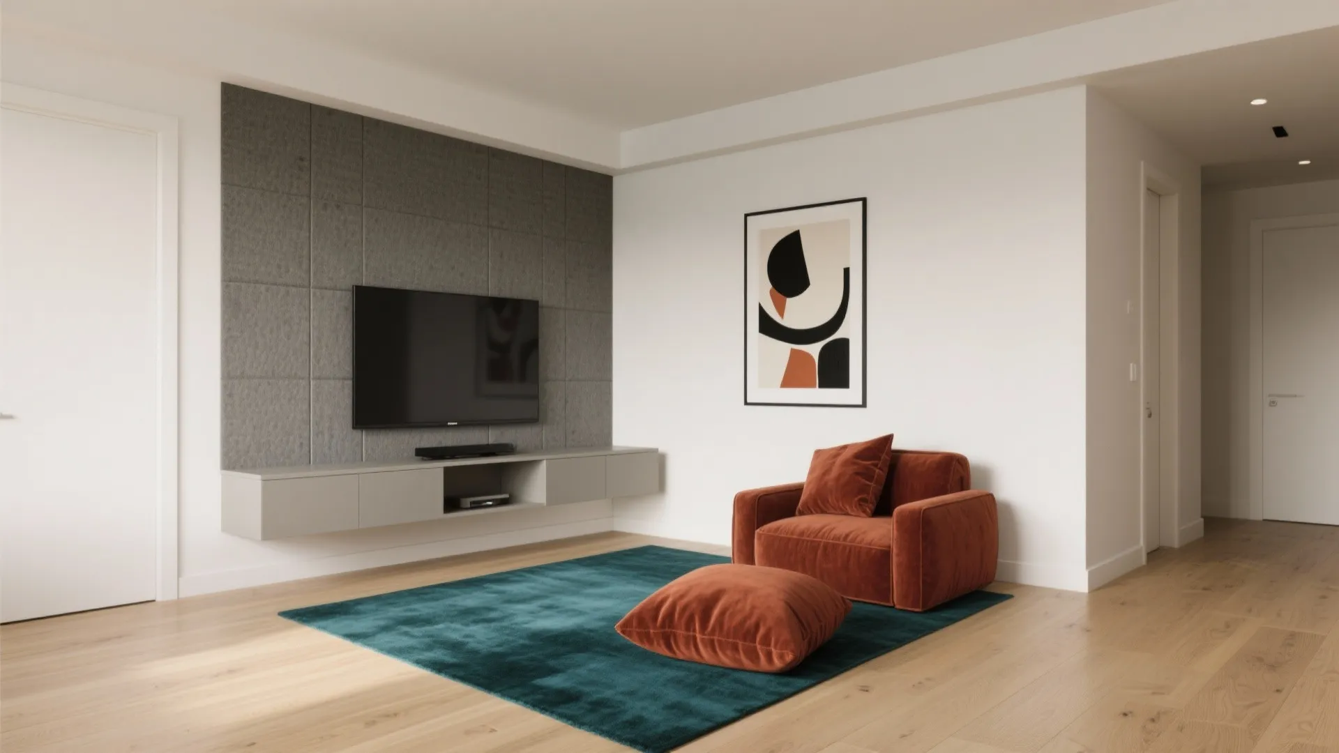 Color Pop + Soft Furnishings: Tie It Together