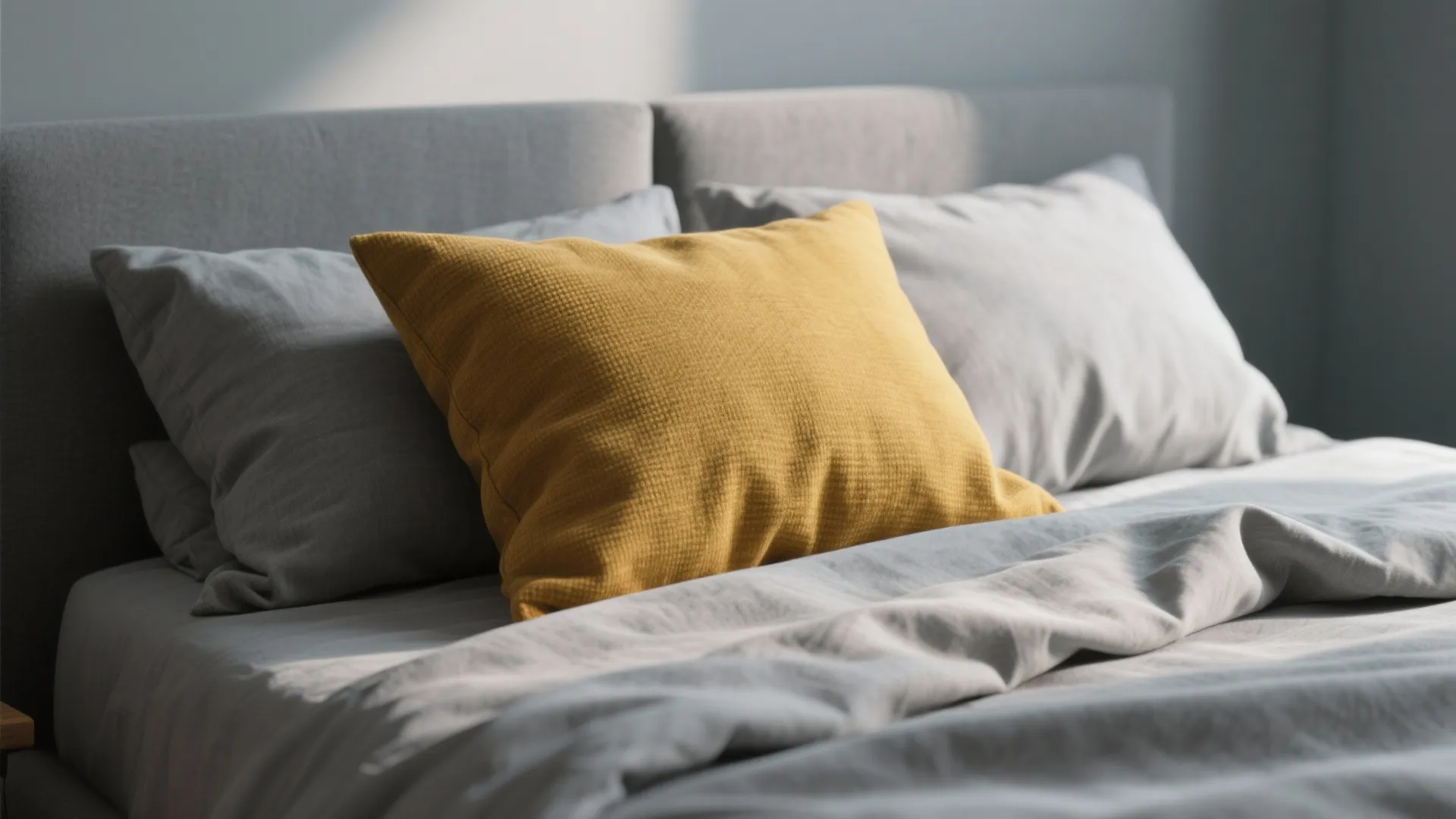 2. Keep the palette restrained, then add one unexpected pop