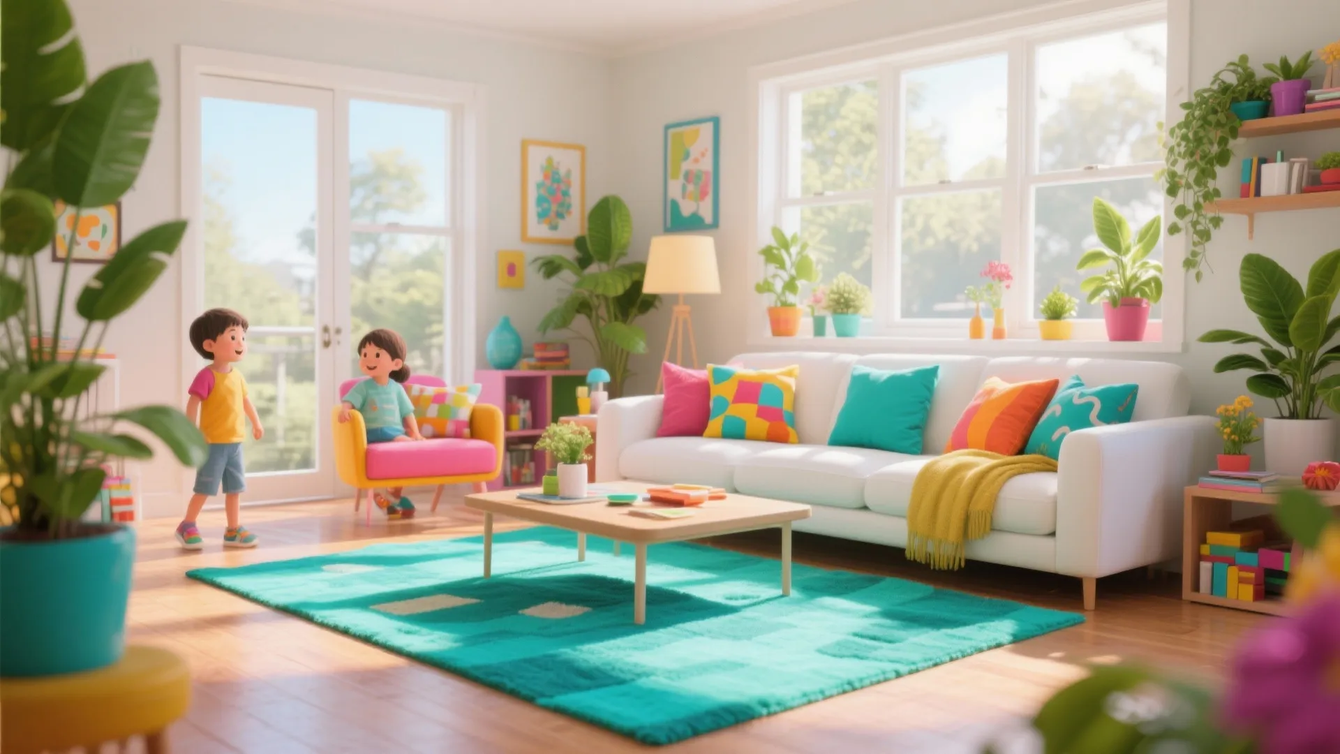 7. Playful Color Pops