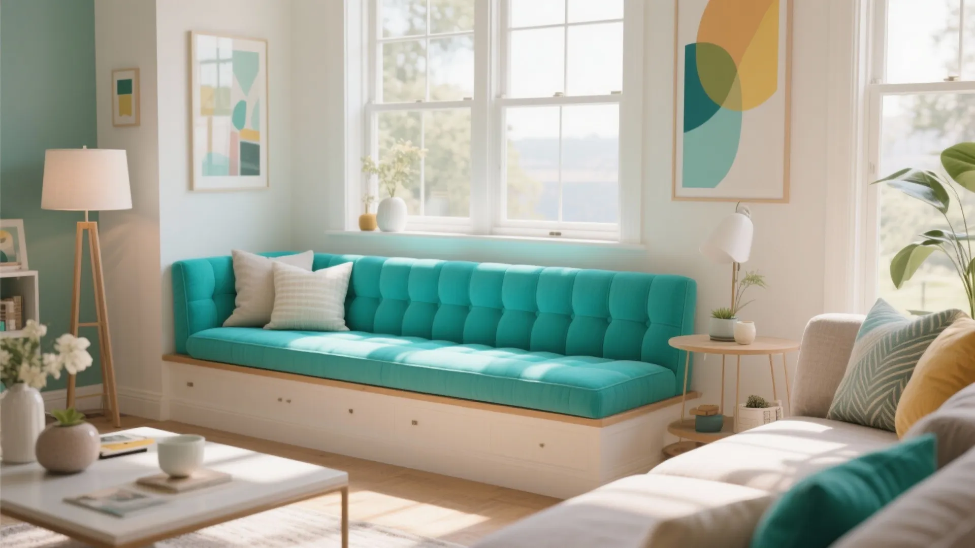 10. Color-Pop Upholstery