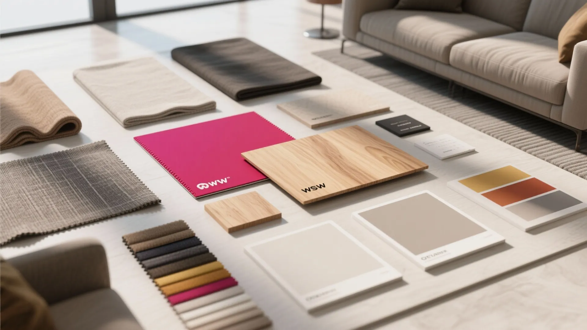 5. Matching Office and Living Room Color Scheme