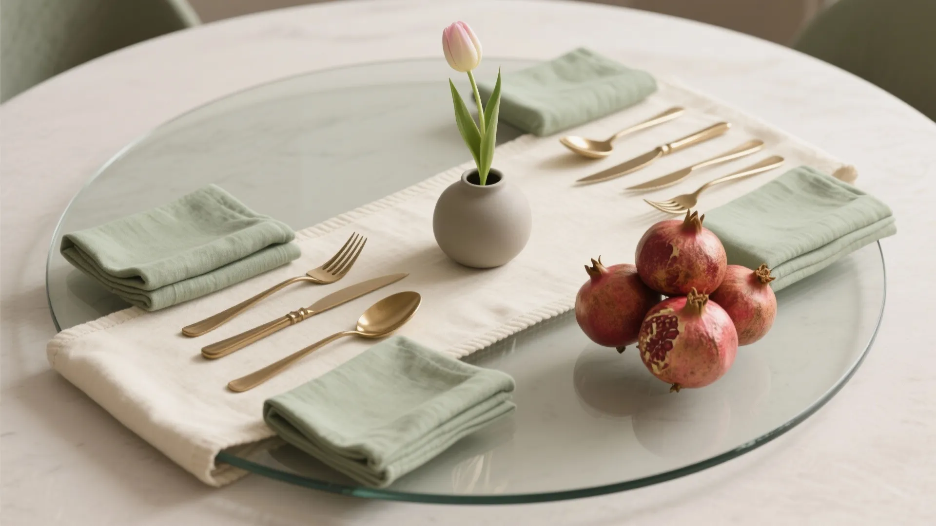 Idea 5: Curate a simple color story and seasonal swap-outs