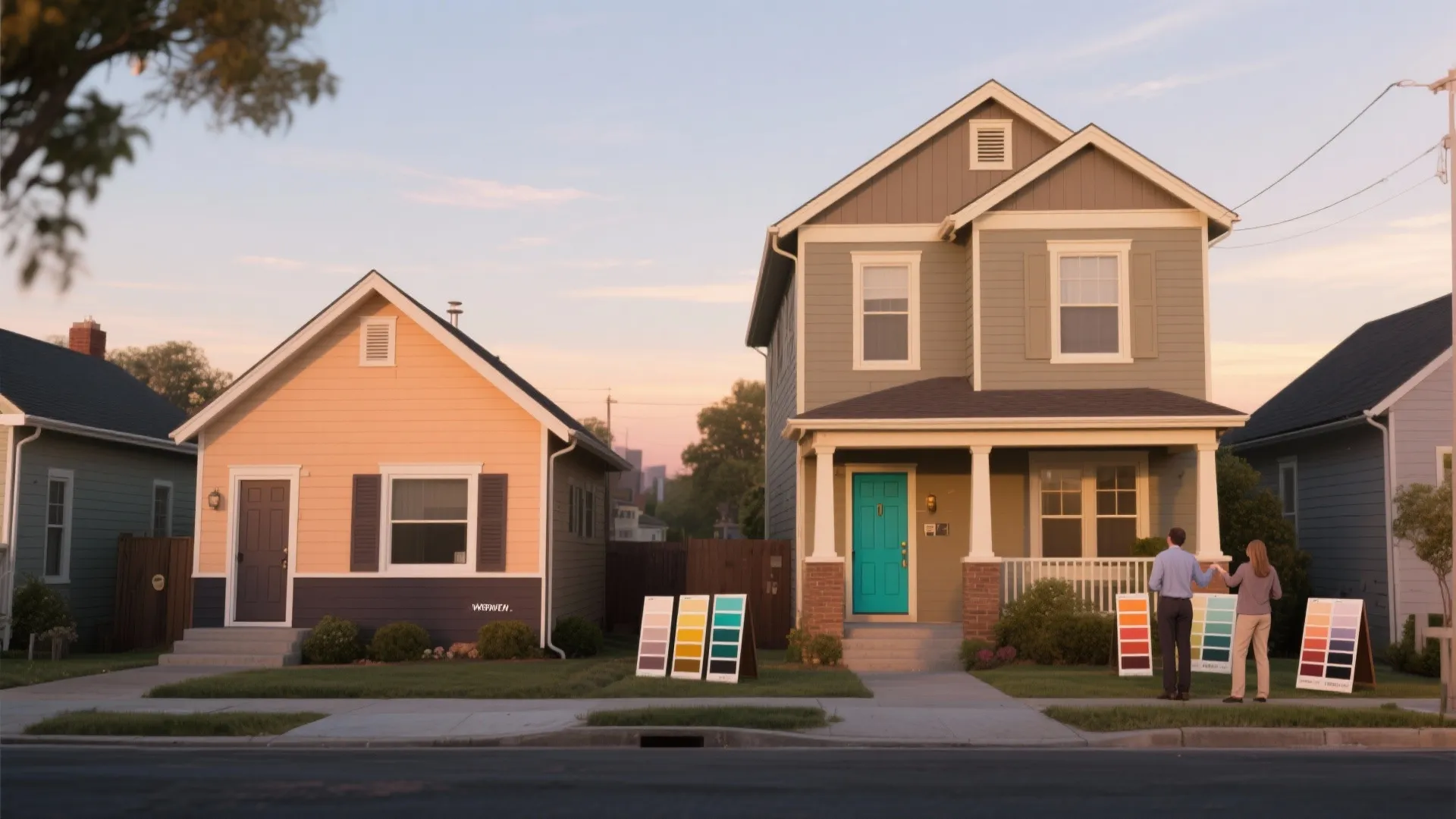 4. Color strategy: test, orient, and respect the neighborhood