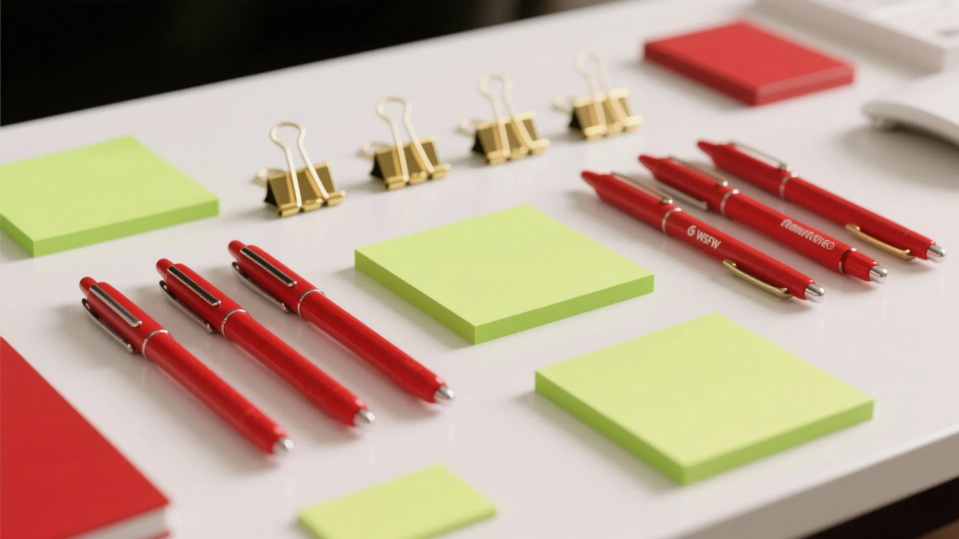 7. Color-Coordinated Supplies