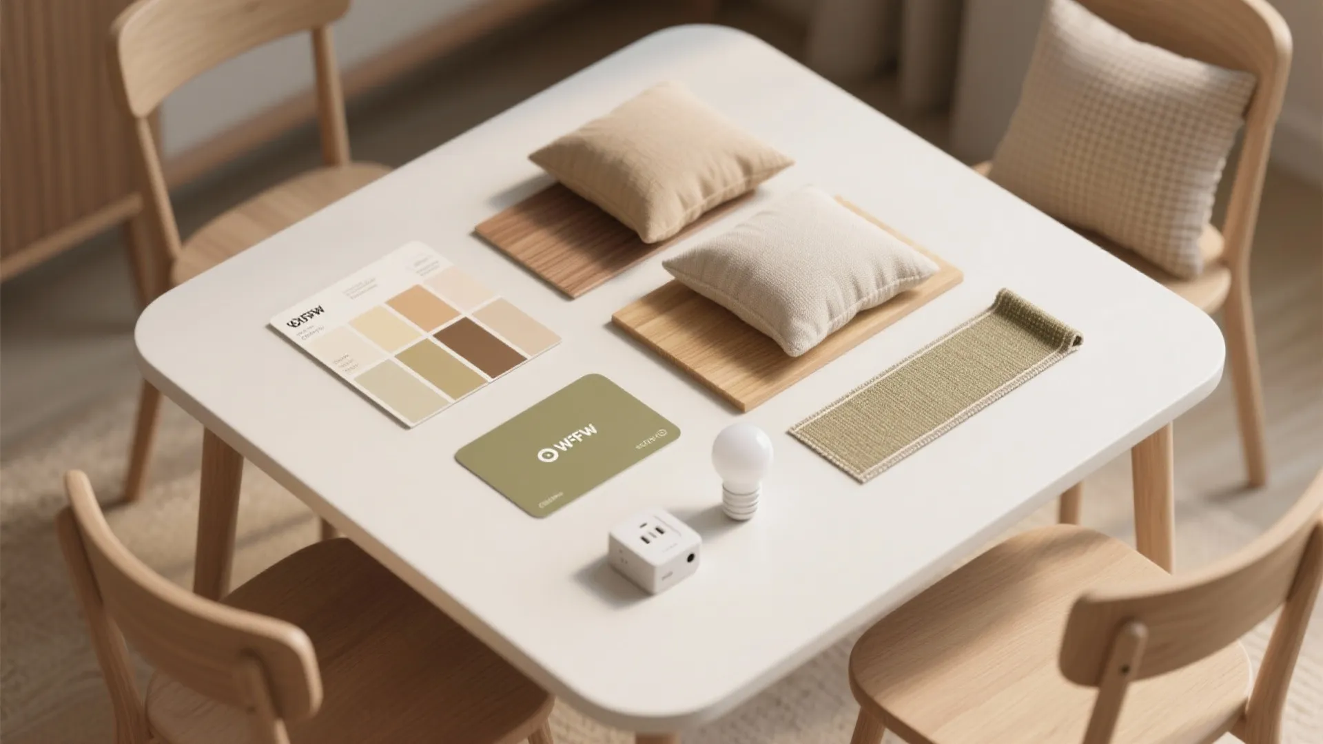 Idea 5: Cohesive color, scaled decor and smart tech