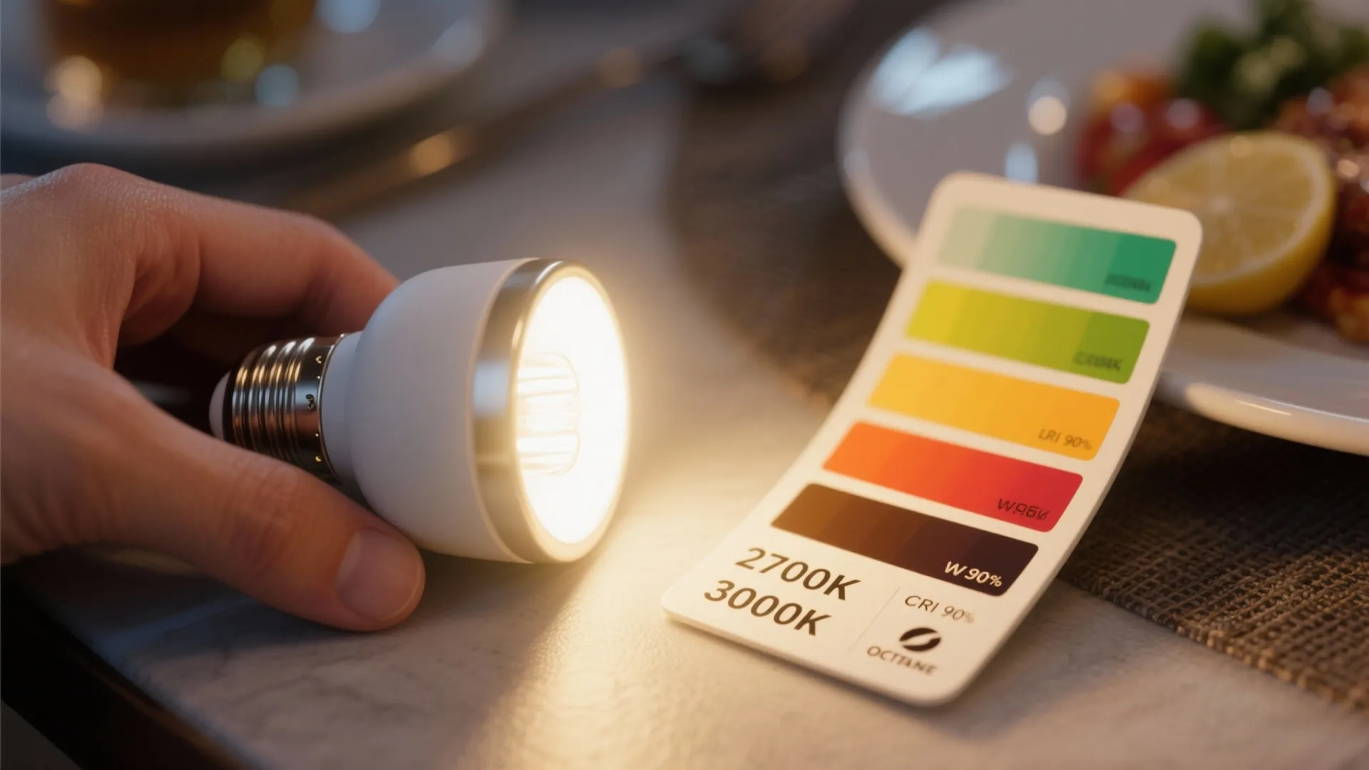 4. Color temperature and CRI