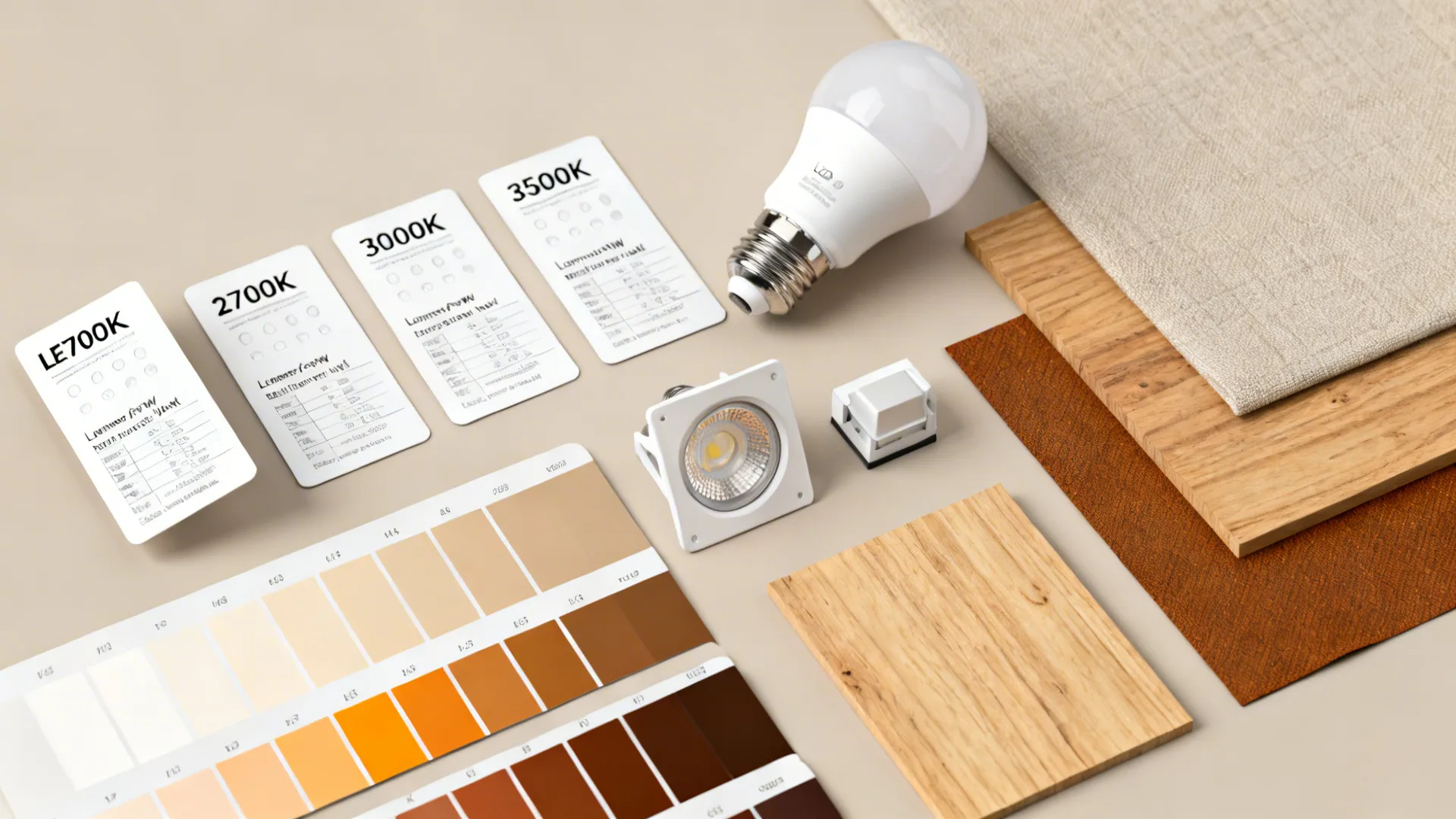 5. Consider color temperature and effective lumens