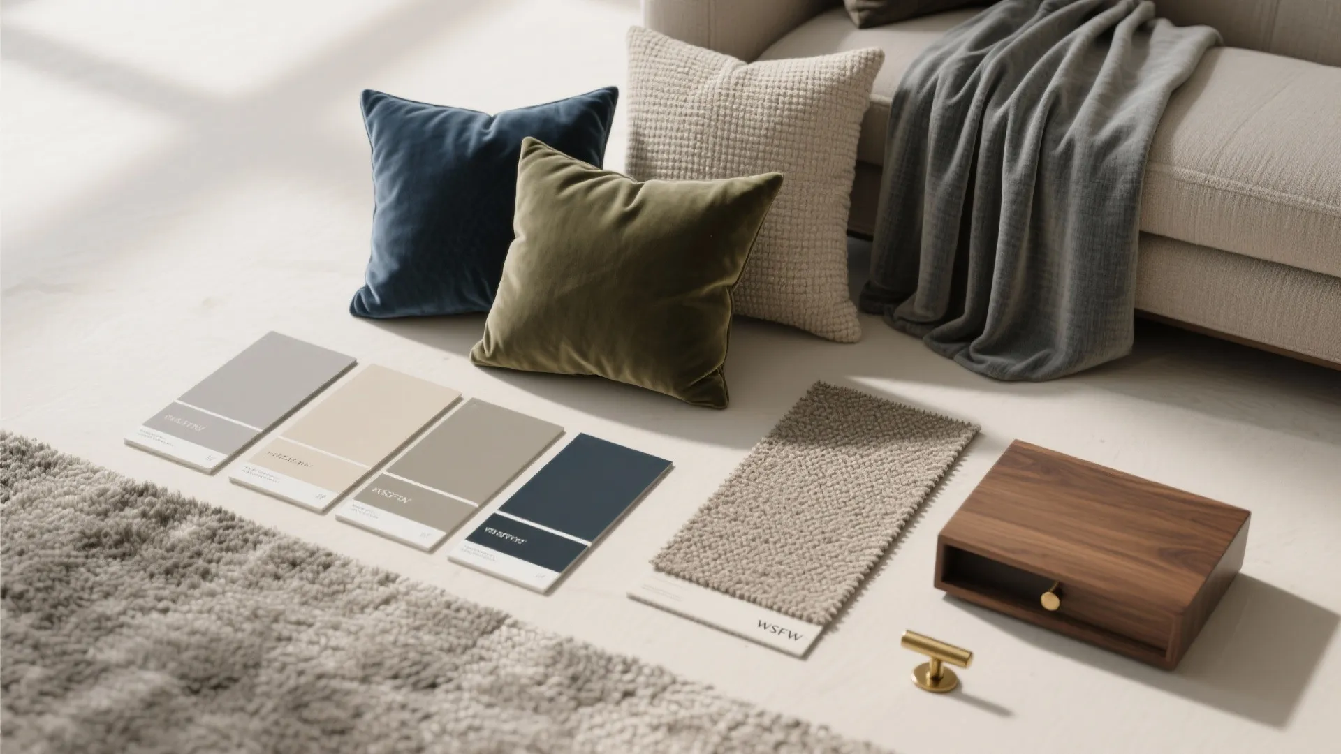 Idea 5: Zone with color and textiles (soft walls, big impact)