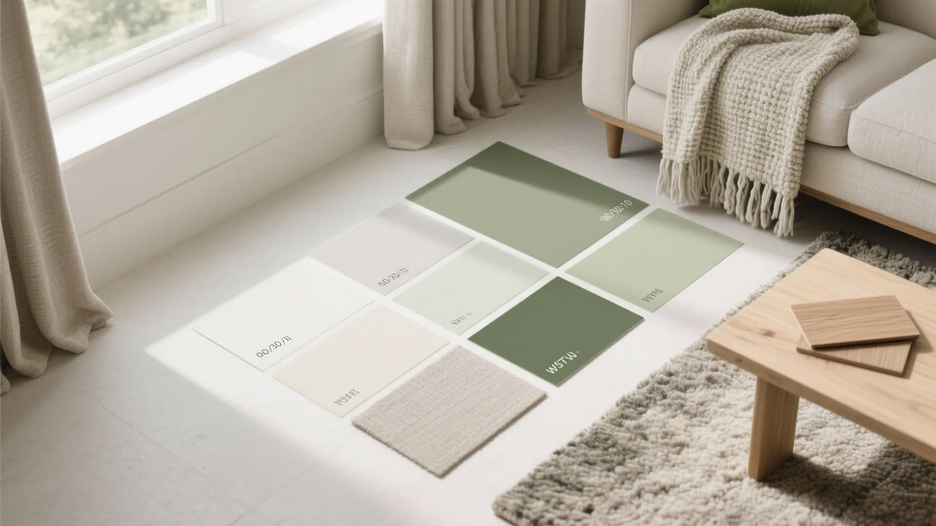 Color zoning and texture rhythm