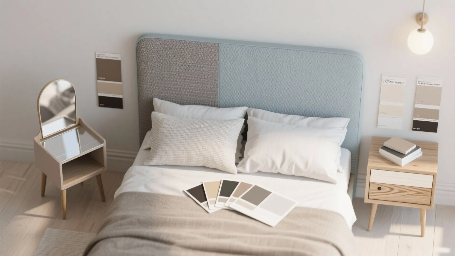 5. Use color, texture, and scaled furniture to open the room