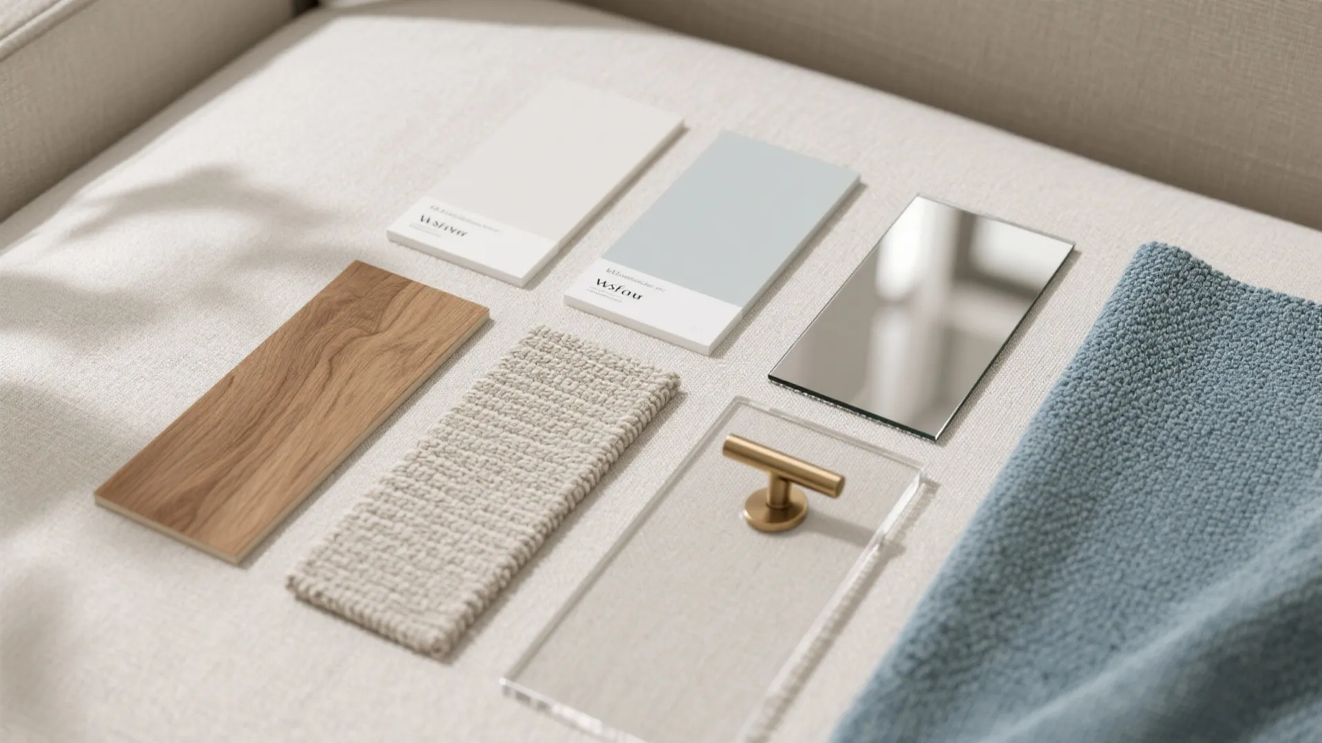 Color, texture, and reflection to enlarge