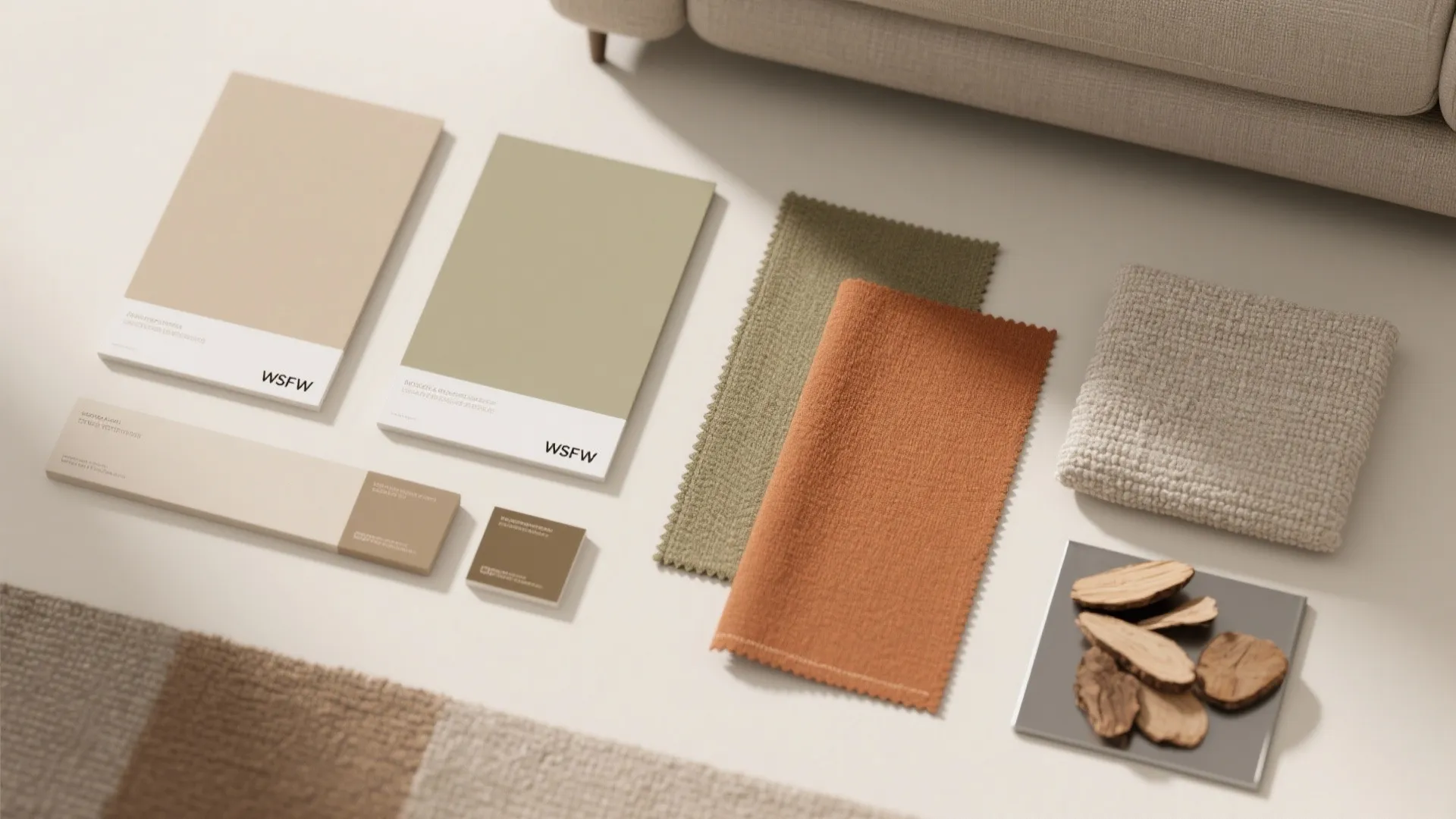 Idea 4: Color and texture zoning (no walls needed)