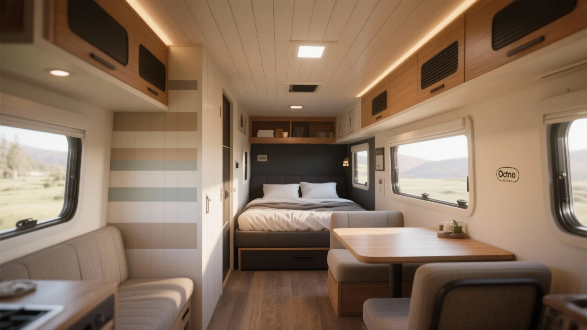 3. Use color tricks to expand the space