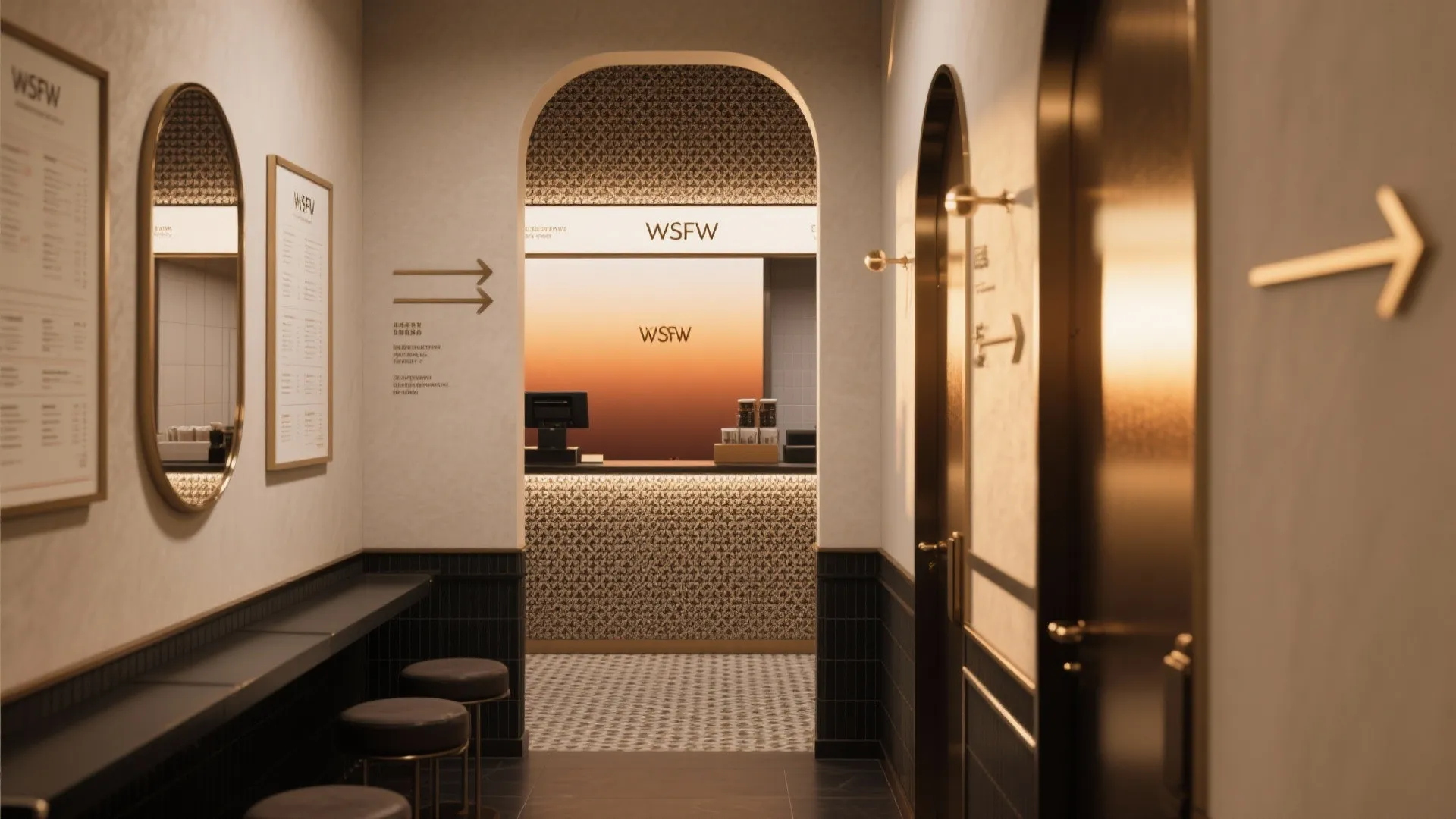 Idea 5: Wayfinding with color, light, and micro-pattern