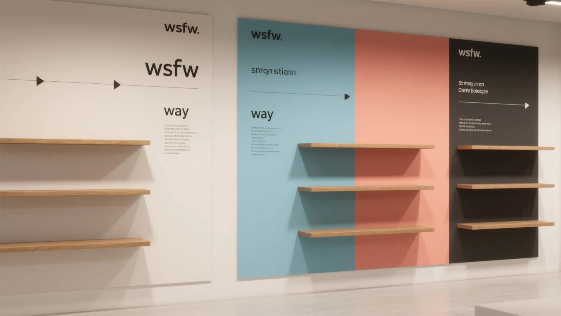 Color Blocking and Graphics for Wayfinding