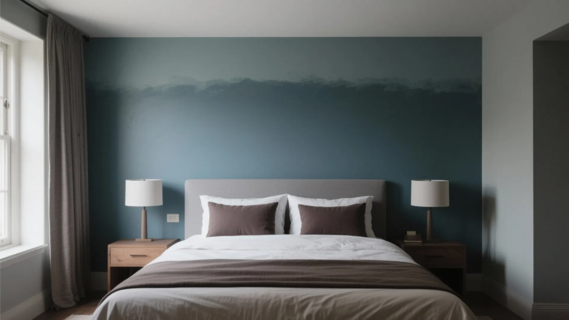 3) Color-Wrap: Paint the Wall and a Slice of Ceiling