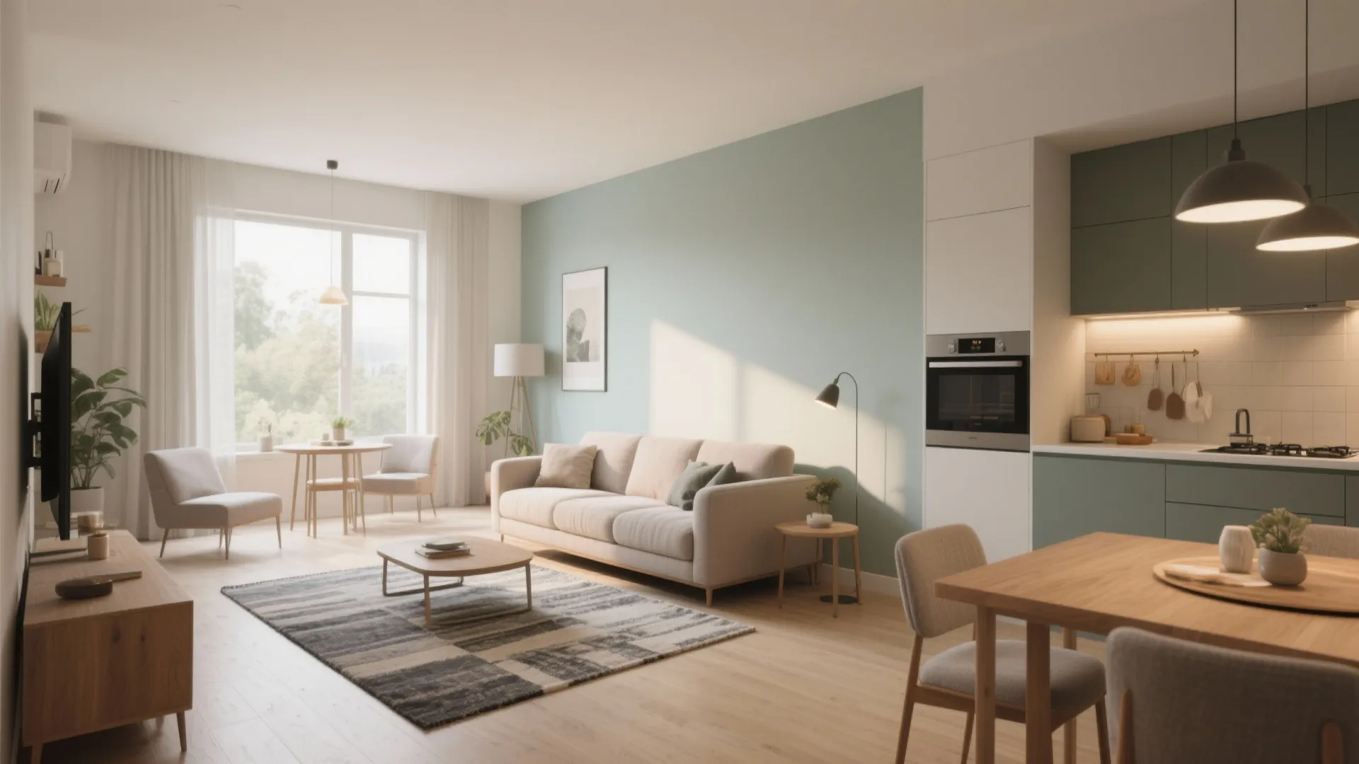 5. Color-Code Multi-Use Rooms to Define Zones