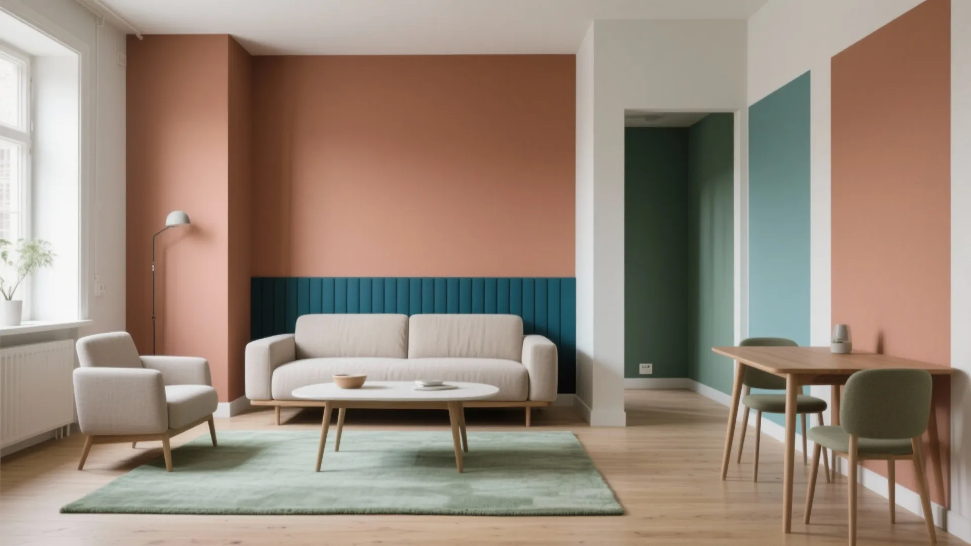 Color Zoning That Doubles as Decor