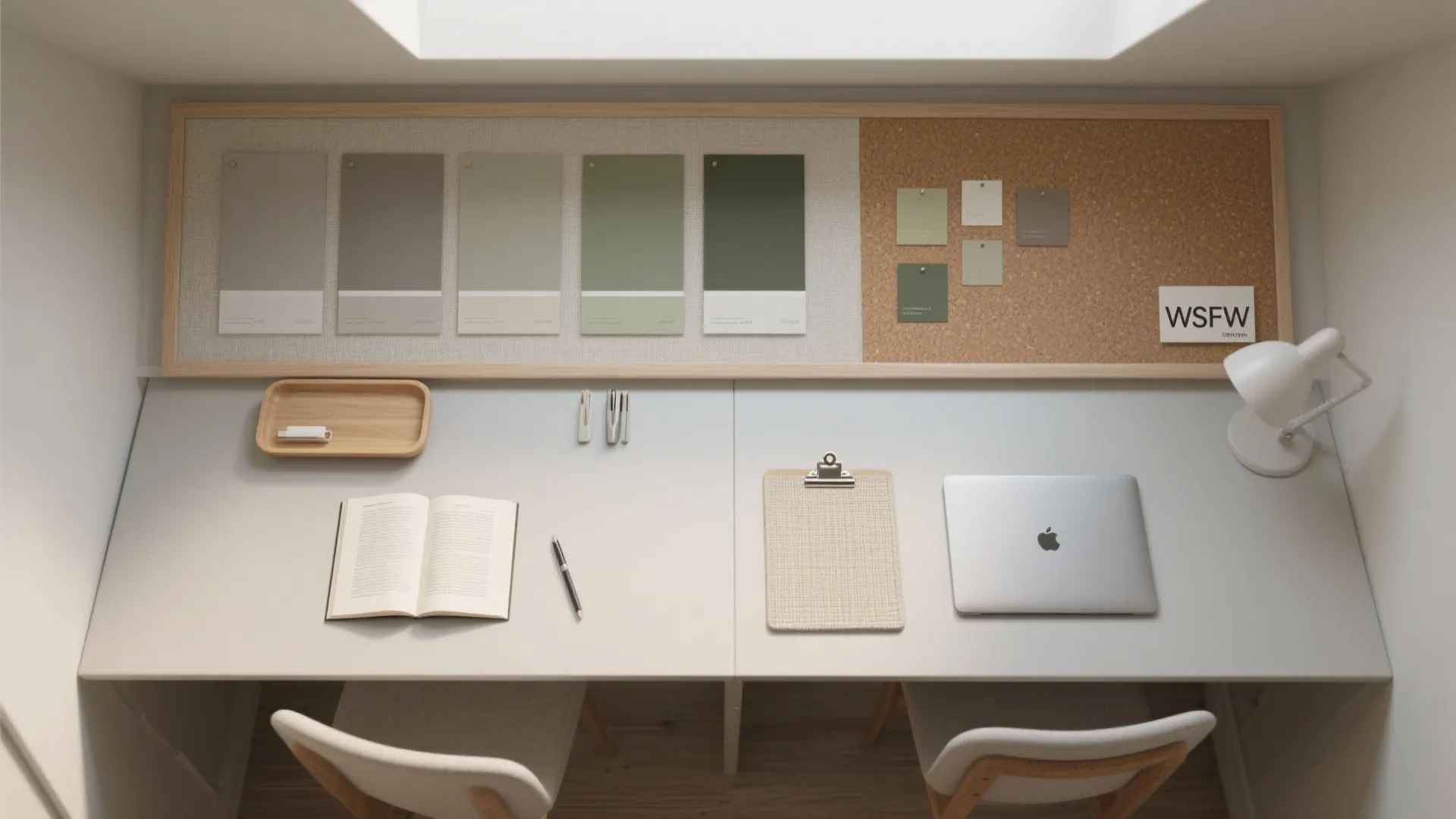 Calming Color + Visual Zoning for Routine