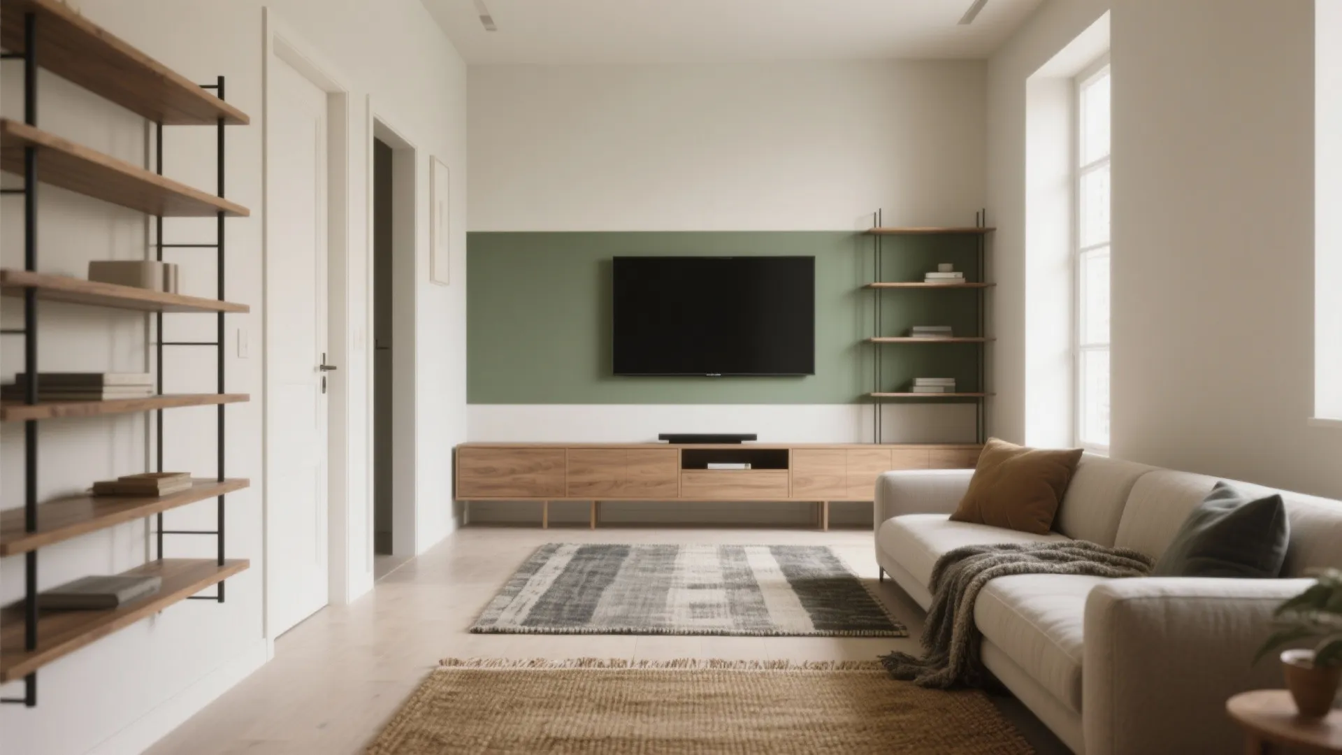 Color Zoning and Rug Layering