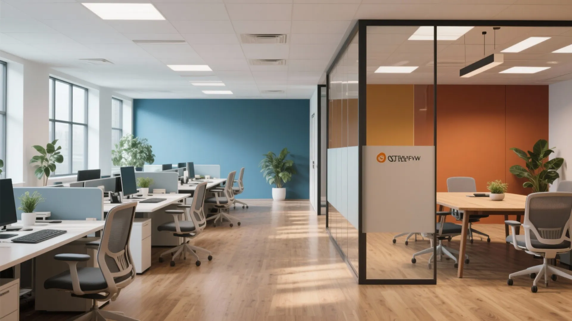 1. Color Zoning for Focus and Flow