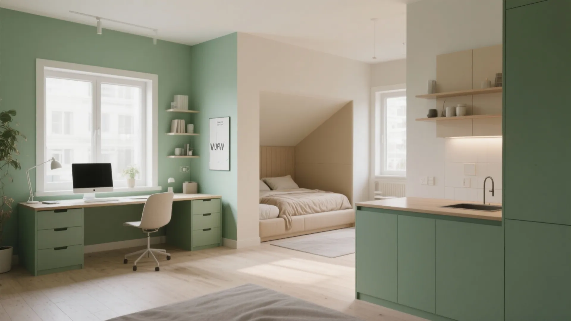 4. Functional Color Zoning