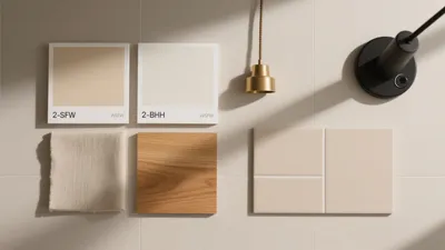 Neutral Material Palette for Modern Interiors