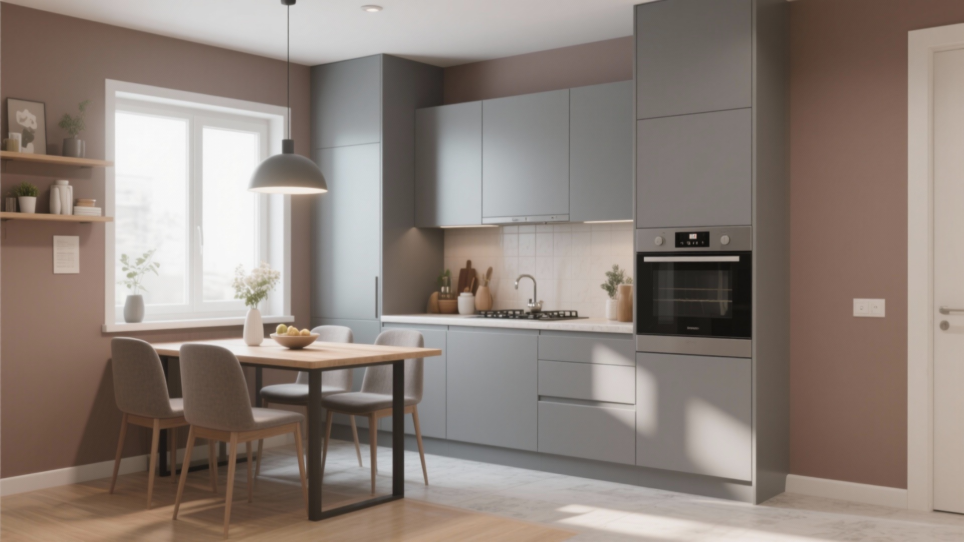 10 Modern Small Kitchen/Dining Combo Design Ideas
