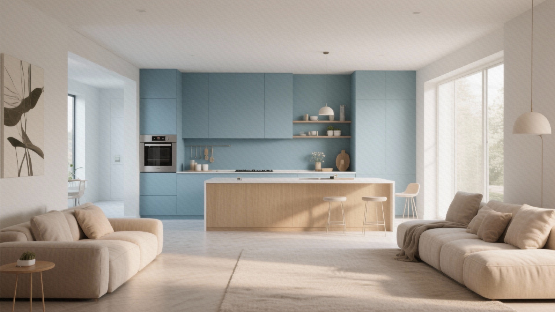 10 Open Plan Kitchen and Living Room Ideas