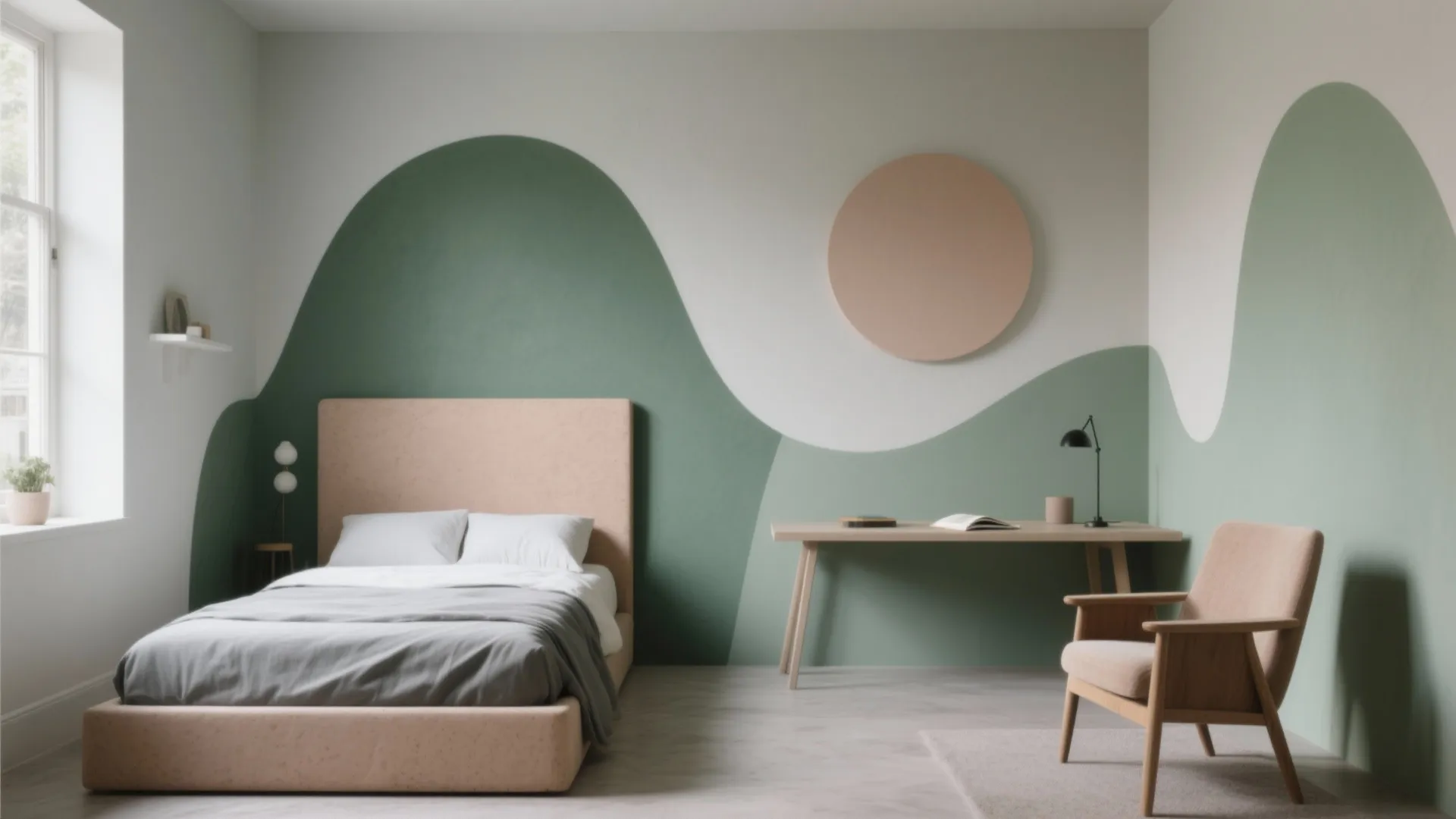 Color Zoning and Painted Shapes for Micro-Function