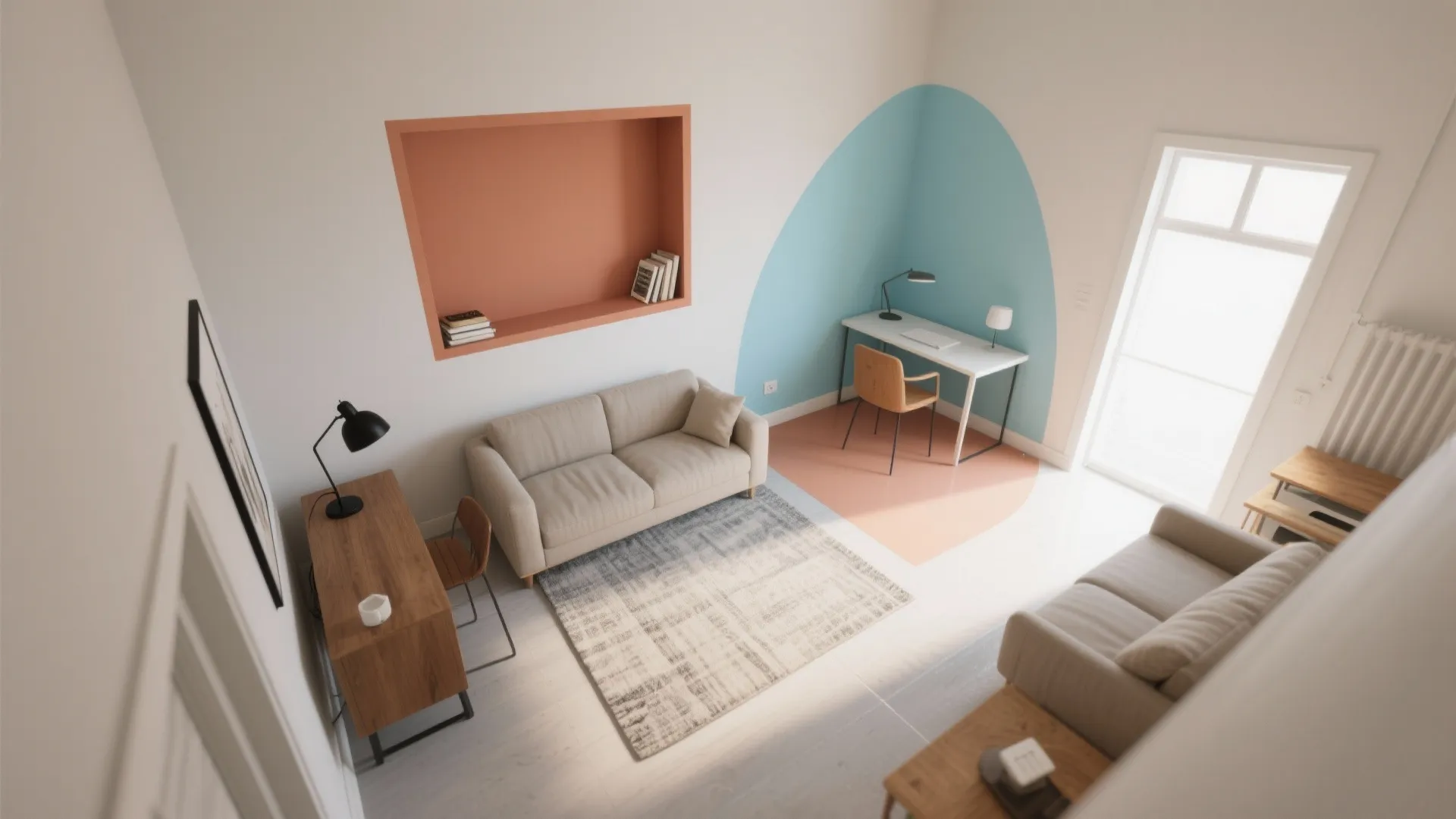 Color Zoning Without Walls