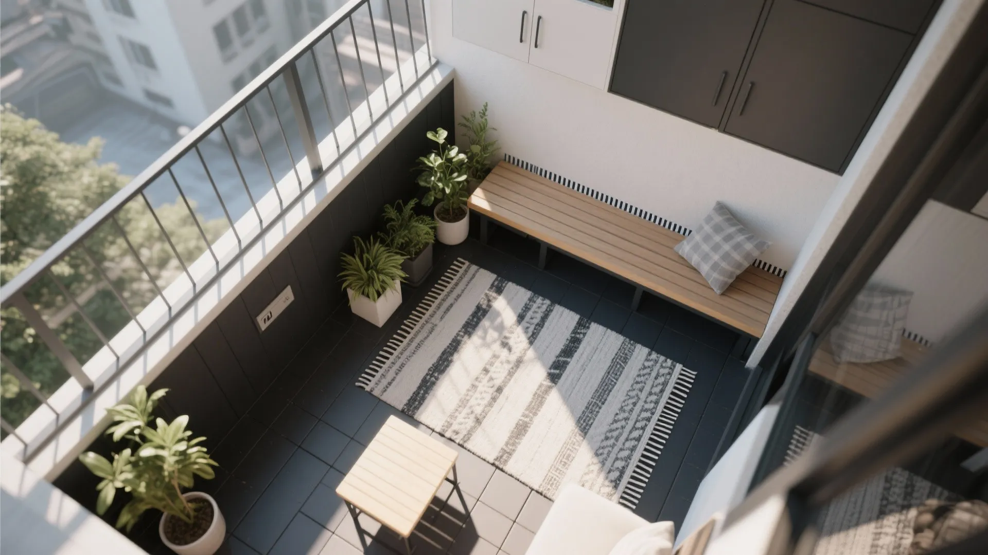 High-Contrast Light and Dark Zones to Define Function