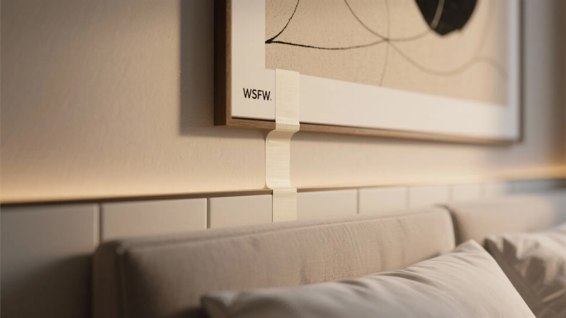 Statement Art and Subtle Color Blocking