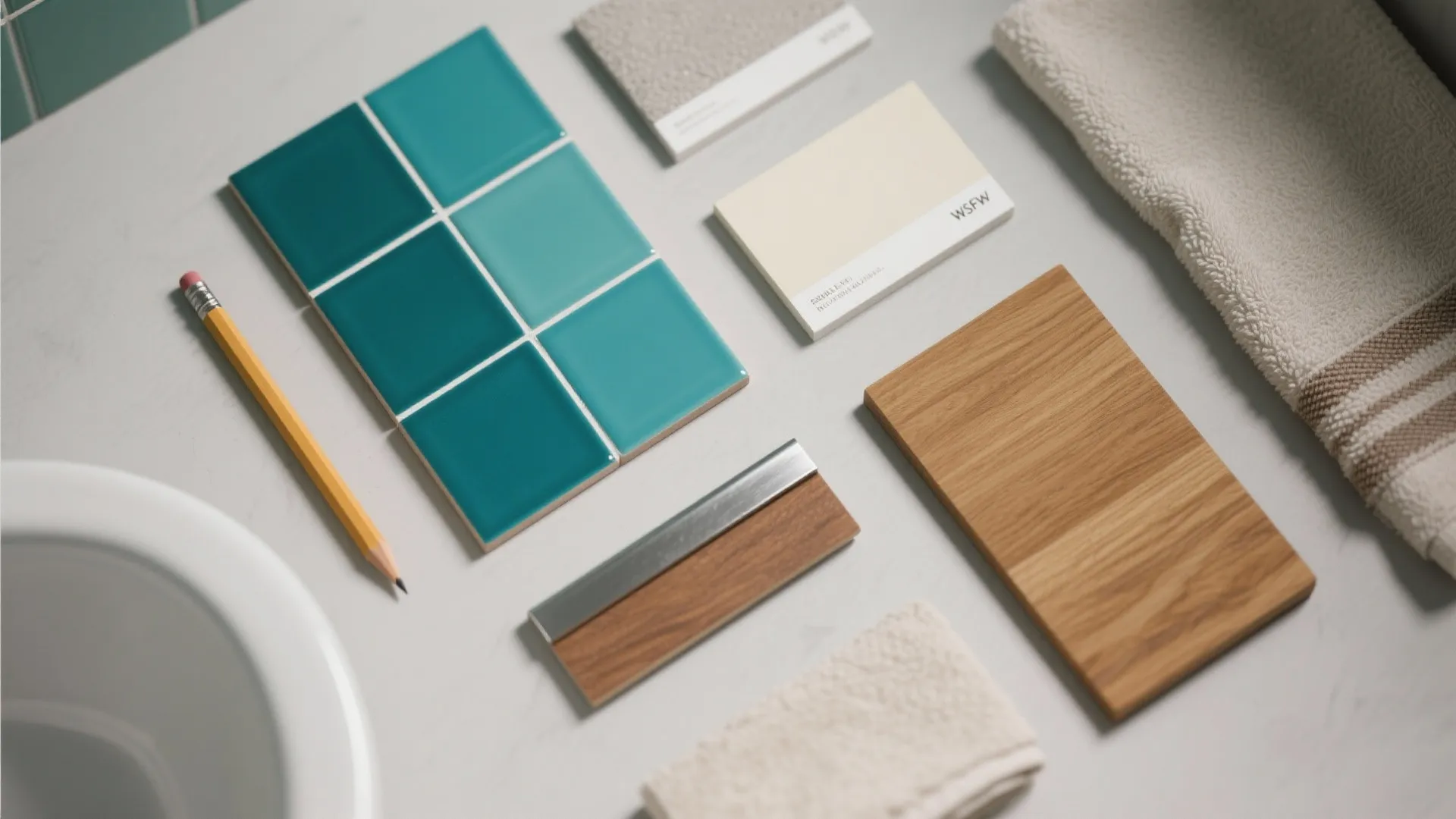 3) Color-blocked dado for mid-height drama