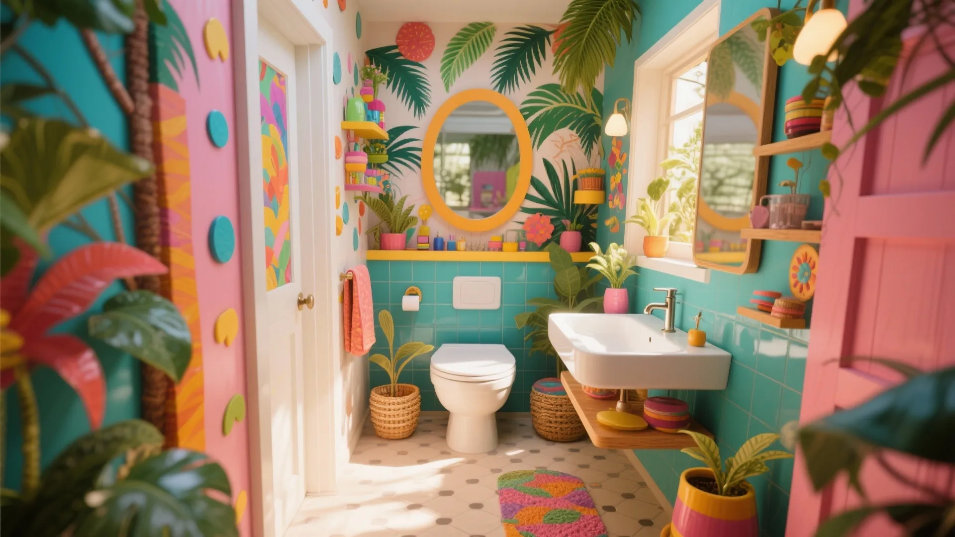 10 Small Colourful Bathroom Ideas: Bright & Bold Inspirations From My Real Design Projects