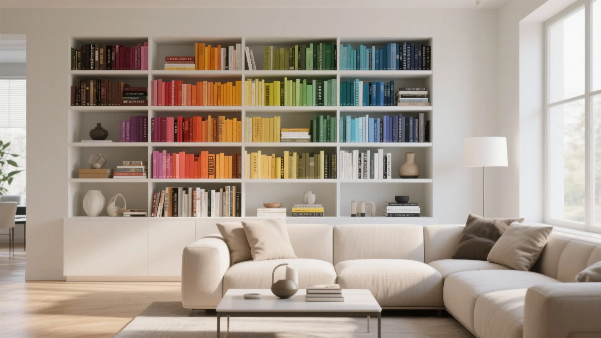 5. Color-Coordinated Display